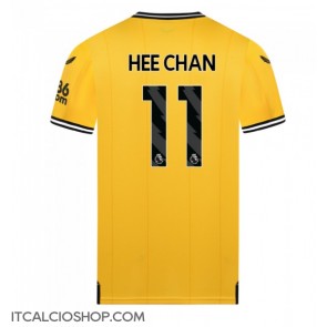 Wolves Hee-chan Hwang #11 Prima Maglia 2023-24 Manica Corta